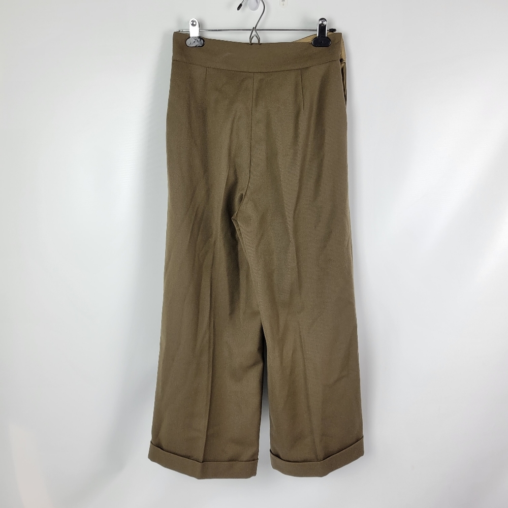 RALPH LAUREN Purple Label Collection Wide Leg Pants Sz 2 - Picture 7 of 15